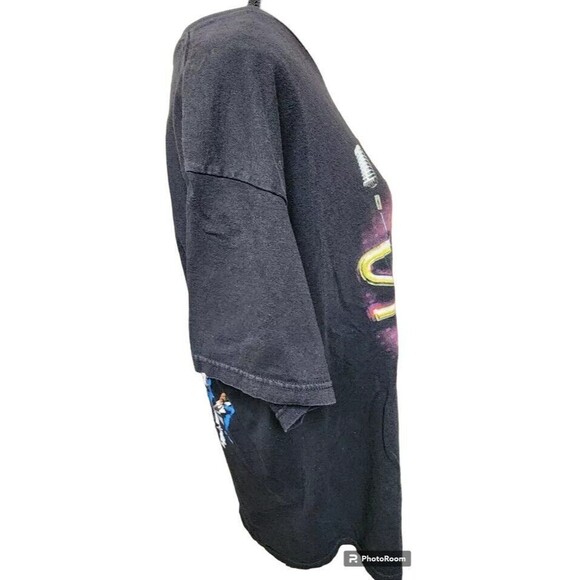 Stylistics World Tour T-Shirt Size XL Black R&B Music Band 2 Sides - Picture 3 of 7